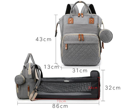 BABY DIAPER & TRAVEL BACKPACK