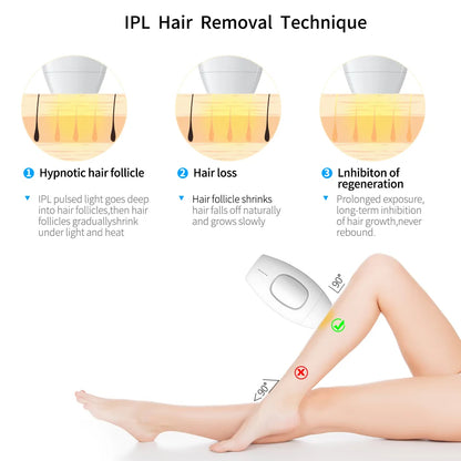 SILKY SKIN - FULL BODY LASER EPILATOR HAIR REMOVAL