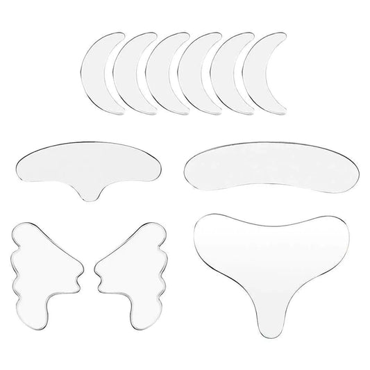 SILICONE FACE CARE STICKERS